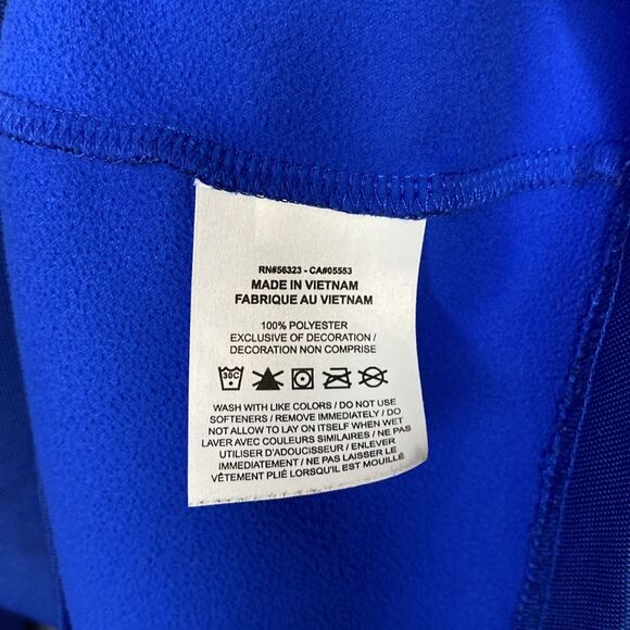 Nike Royal Blue 1/4 Zip Pullover Size Medium - Picture 9 of 12